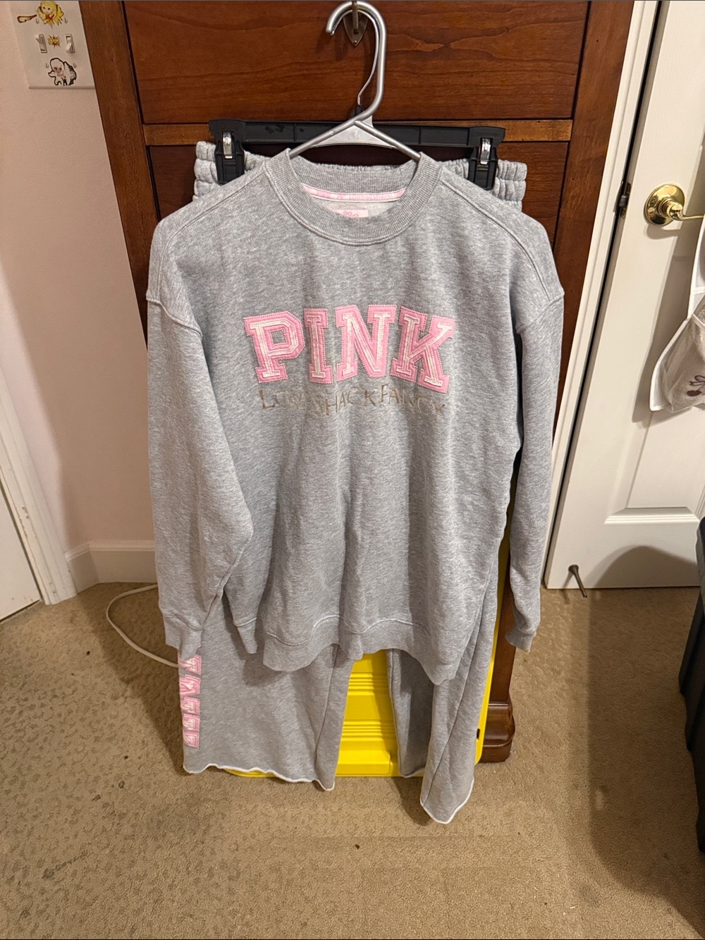 PINK Victoria's Secret x Loce shack fancy set